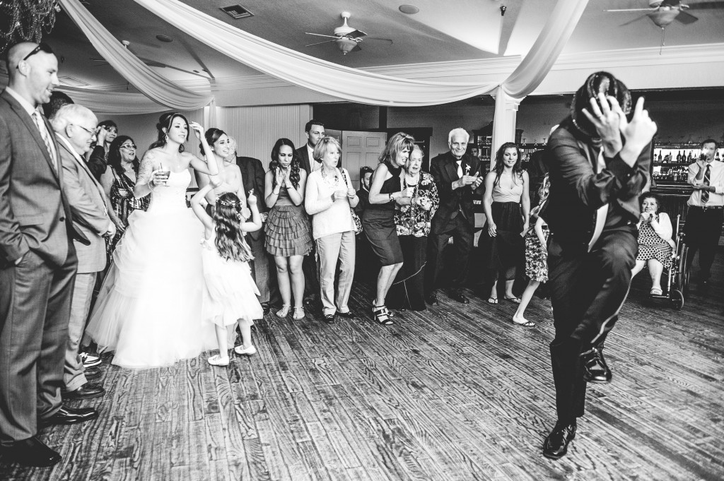 Orlando Wedding DJ - Highland Manor - Uplighting up the Room and Dancing on a Cloud