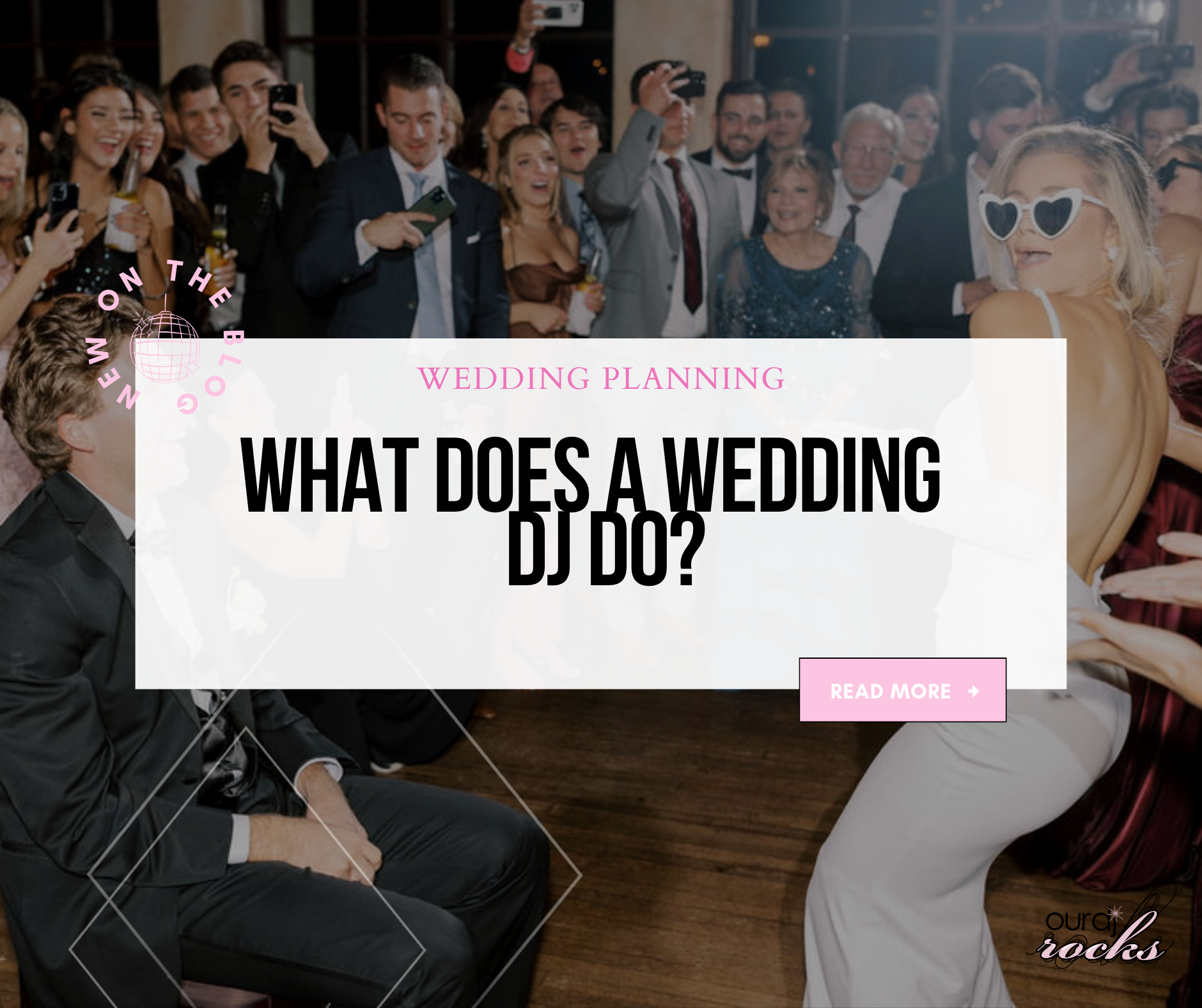 what does a wedding dj do