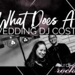 what does a wedding dj cost?