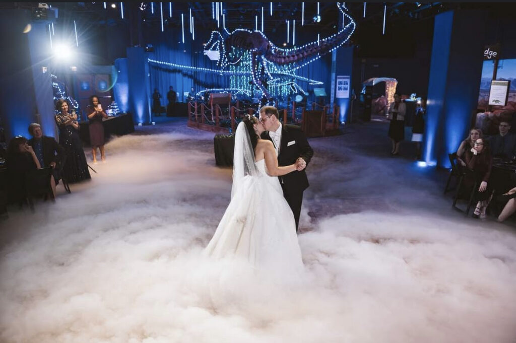 orlando science center wedding dancing on a cloud