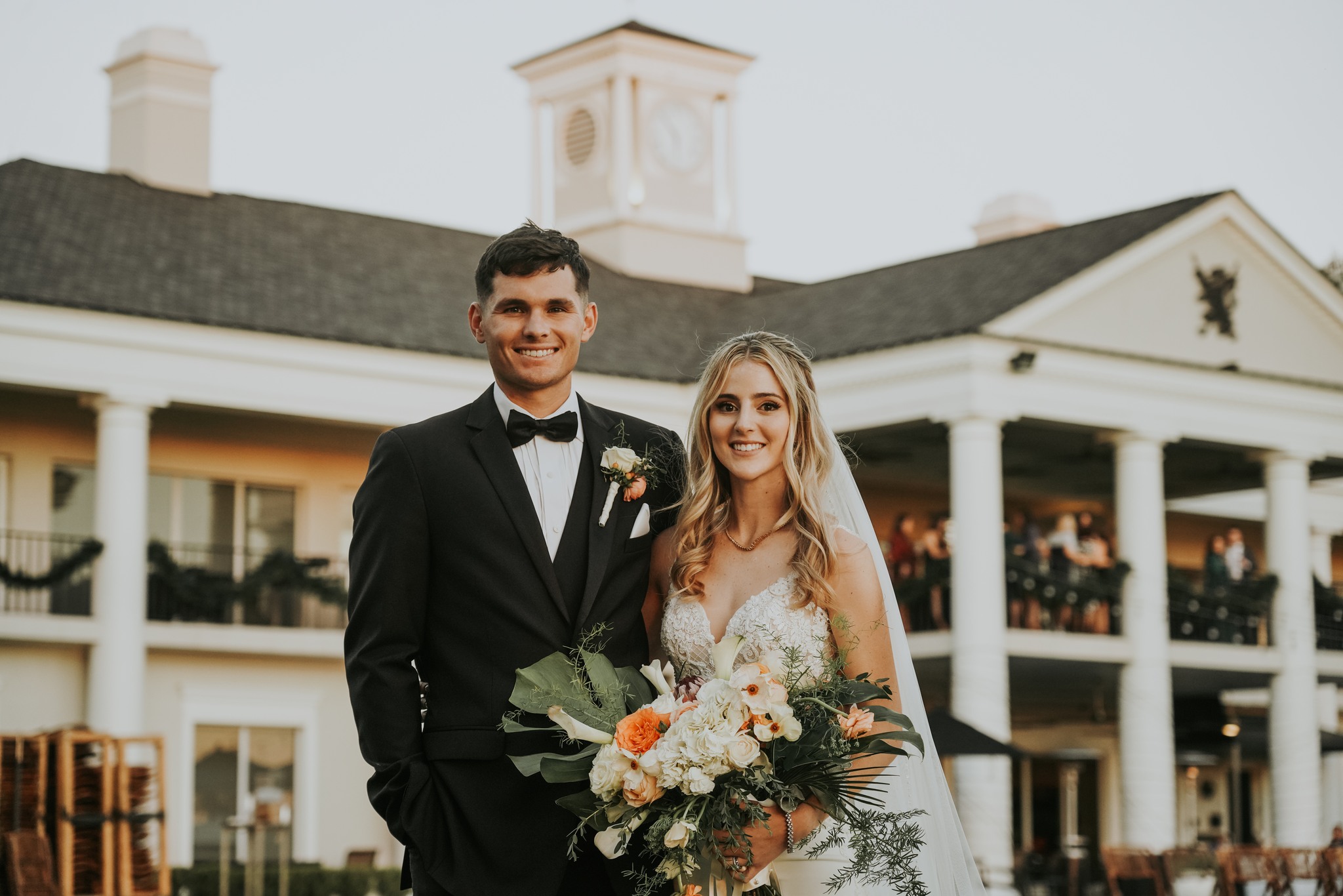 Cici and Sam's beautiful wedding at the Lake Nona Country Club